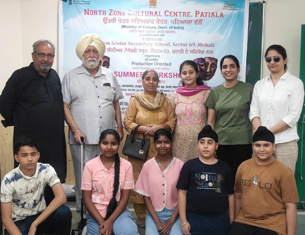 20Day Theatre Summer Camp Launched in Mohali Play Sardar Based on the Life of Shaheed Bhagat Singh to be Staged
